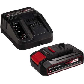 Комплект аккумулятор PXC (18В; 2.5 Ач; Li-Ion) и зарядное устройство Einhell 4512097 (артикул 16320969) – фото 1