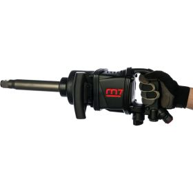 Удлинённый пневматический ударный гайковерт + головки MIGHTY SEVEN PNC-8343-8 (артикул 15695234) – фото 1