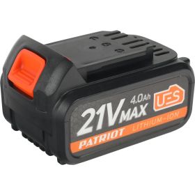 Аккумулятор BR 21VMax Pro UES (21 В; 4 А*ч; Li-ion) PATRIOT 180301121 (артикул 15925308) – фото 1