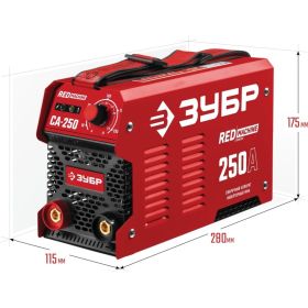 Инверторный сварочный аппарат Зубр 250 А, СА-250 (артикул 16010937) – фото 8