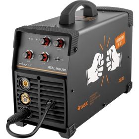 Сварочный инвертор Сварог MIG 200 REAL N24002N Black маска+краги 95883 (артикул 15827141) – фото 6