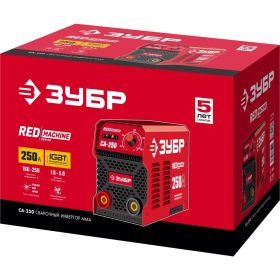 Инверторный сварочный аппарат Зубр 250 А, СА-250 (артикул 16010937) – фото 9