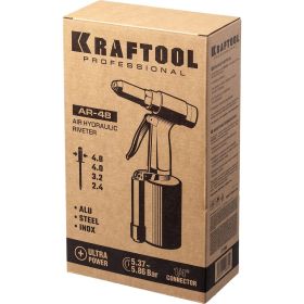 Пневматический заклепочник KRAFTOOL AR-48, 2.4-4.8 мм 31184 (артикул 16440155) – фото 3