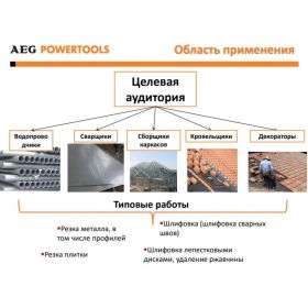 Угловая шлифмашина AEG WS10-125 451301 (артикул 15550314) – фото 2