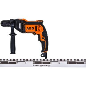 Ударная дрель AEG SBE 750 RE 442850 (артикул 15502465) – фото 16