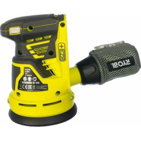 Эксцентриковая шлифмашина Ryobi ONE+ R18ROS-0 5133002471 (артикул 15515603) – фото 2