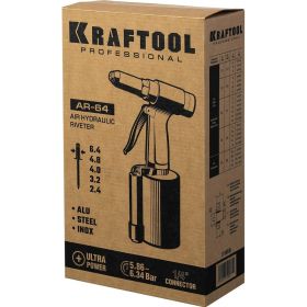 Пневматический заклепочник KRAFTOOL 2.4-6.4 мм, композитный корпус 31185_z02 (артикул 16355937) – фото 2