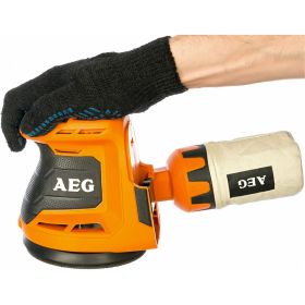 Эксцентриковая шлифмашина AEG BEX18-125-0 451086 (артикул 15524781) – фото 3