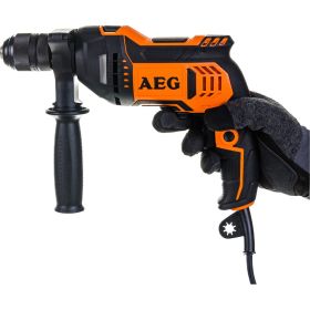 Ударная дрель AEG SBE 750 RE 442850 (артикул 15502465) – фото 13