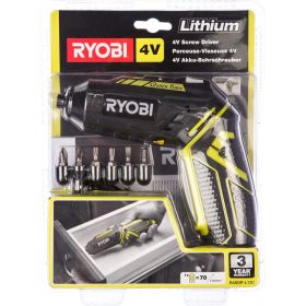 Аккумуляторная отвертка Ryobi R4SDP-L13C 5133002650 (артикул 15600910) – фото 3