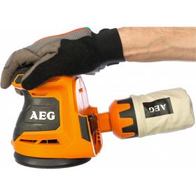 Эксцентриковая шлифмашина AEG BEX18-125-0 451086 (артикул 15524781) – фото 2