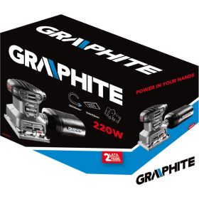 Вибрационная шлифовальная машина GRAPHITE 59G320 (артикул 15702820) – фото 4
