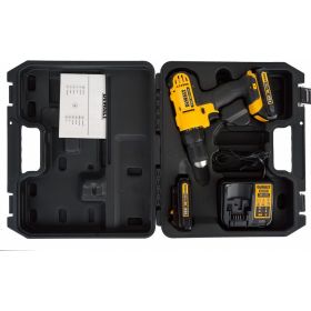 Аккумуляторная дрель-шуруповерт DeWALT DCD 771 C2 (артикул 15454795) – фото 6