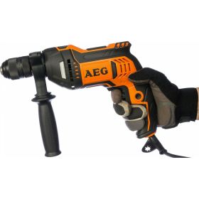 Ударная дрель AEG SBE 750 RE 442850 (артикул 15502465) – фото 12