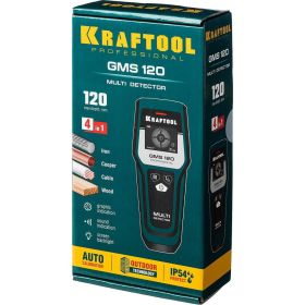 Универсальный детектор Kraftool GMS 120 45298 (артикул 16252760) – фото 5