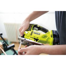 Аккумуляторный лобзик Ryobi ONE+ R18JS-0 5133002158 (артикул 15480756) – фото 5
