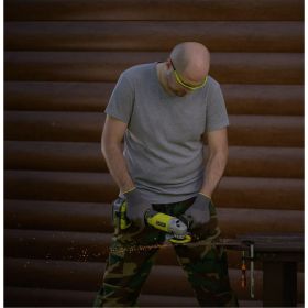 Аккумуляторная угловая шлифмашина Ryobi ONE+ R18AG-0 5133001903 (артикул 15278293) – фото 5