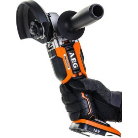 Бесщеточная угловая шлифмашина AEG BEWS18-125BL-0 4935464414 (артикул 15827189) – фото 9