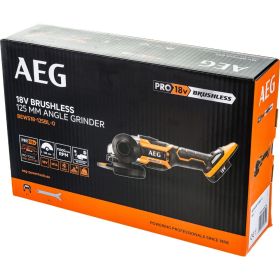 Бесщеточная угловая шлифмашина AEG BEWS18-125BL-0 4935464414 (артикул 15827189) – фото 8