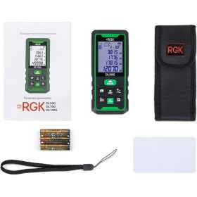 Лазерный дальномер с угломером RGK DL50G 778176 (артикул 16448050) – фото 3