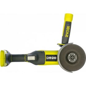Аккумуляторная угловая шлифмашина Ryobi ONE+ R18AG-0 5133001903 (артикул 15278293) – фото 11