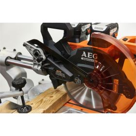 Бесщеточная аккумуляторная торцовочная пила AEG BPS18-254BL-0 459336 (артикул 15624931) – фото 9