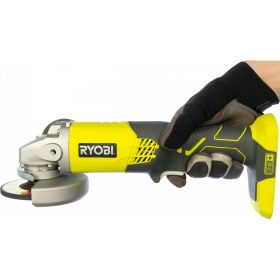 Аккумуляторная угловая шлифмашина Ryobi ONE+ R18AG-0 5133001903 (артикул 15278293) – фото 7