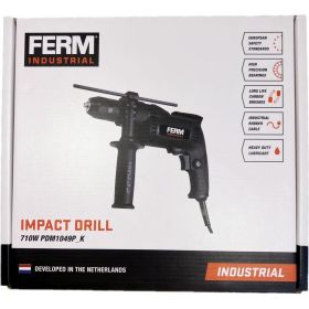 Ударная дрель FERM PDM1049P_K (артикул 16636436) – фото 4