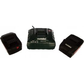 Аккумуляторы 2 шт. (4 А*ч; 18 В; Li-Ion) и ЗУ ASC 30-36 Basic-Set Metabo 685050000 (артикул 15456625) – фото 5