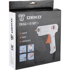 Клеевой термопистолет DEKO DKGG110 110Вт, SET 1, с функцией THERMAL CONTROL, набор клеевых стержней 063-4972 (артикул 16504264) – фото 5
