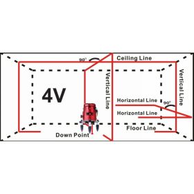 Лазерный уровень ADA 3D Liner 4V А00133 (артикул 15038494) – фото 8