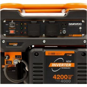 Инверторный бензиновый генератор Daewoo GDA 5600i (артикул 15831561) – фото 3