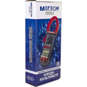 Цифровые токоизмерительные клещи МЕГЕОН 70083 (артикул 15835291) – фото 13