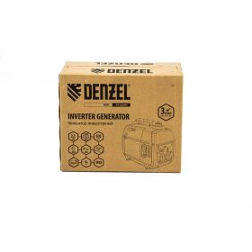 Инверторный генератор Denzel GT-2200iS 2,2 кВт, 230 В, бак 4 л 94702 (артикул 16417045) – фото 2