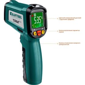 Инфракрасный пирометр Kraftool TRM-550 45705-550 (артикул 16009053) – фото 9