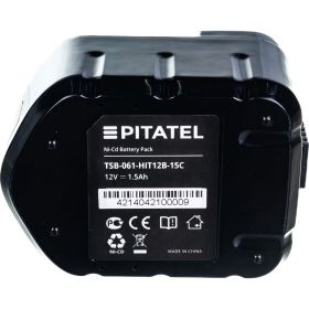Аккумуляторная батарея для HITACHI (1.5 Ач, 12 В, Ni-Cd) Pitatel TSB-061-HIT12B-15C (артикул 15784140) – фото 2