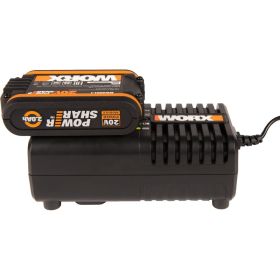 Набор 3601 аккумулятор 2 Ач, зарядное устройство 2А WORX WA3601 (артикул 16045436) – фото 6