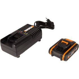 Набор 3601 аккумулятор 2 Ач, зарядное устройство 2А WORX WA3601 (артикул 16045436) – фото 4