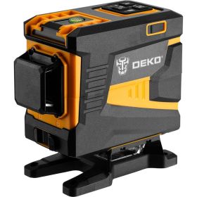 Лазерный самовыравнивающийся уровень DEKO DKLL12PG1 360/3 SET 2 PREMIUM 065-0235-1 (артикул 18963384) – фото 4