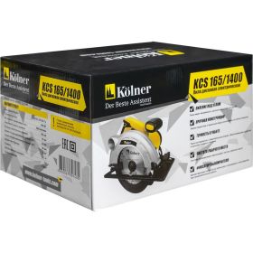 Дисковая пила Kolner KCS 165/1400 кн165-1400 (артикул 16278225) – фото 4