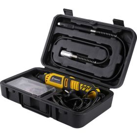 Электрический цифровой гравер 350Вт, набор 43 инструментов DEKO DKRT350E-LCD 43 tools, case 063-1413 (артикул 16504202) – фото 7