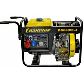 Дизельный генератор CHAMPION DG6501E-3 (артикул 15626374) – фото 3