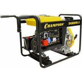 Дизельный генератор CHAMPION DG6501E-3 (артикул 15626374) – фото 4