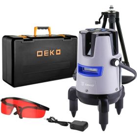Лазерный самовыравнивающийся уровень DEKO LL57 PRO SET 2 PREMIUM 065-0104-1 (артикул 19310814) – фото 4