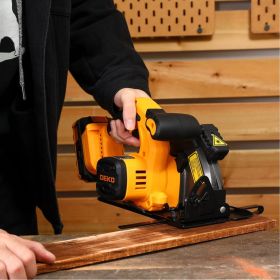 Циркулярная аккумуляторная пила DEKO DKCS20 Laser 063-4210 (артикул 16623290) – фото 8