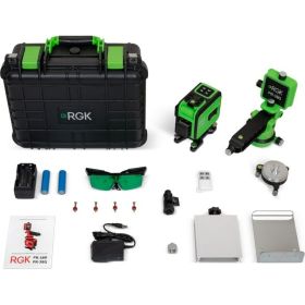 Лазерный построитель плоскостей RGK PR-38G (артикул 15984379) – фото 3