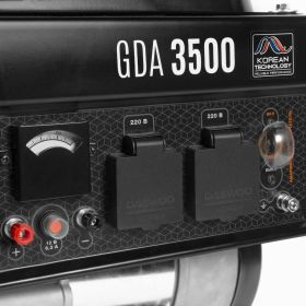 Бензиновый генератор DAEWOO GDA 3500 (артикул 15506554) – фото 3