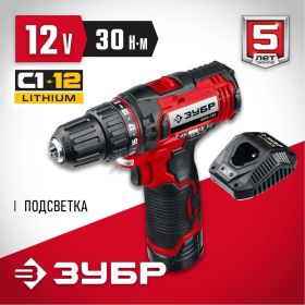 Дрель-шуруповерт ЗУБР ДШЛ-125-21 (артикул 17422578) – фото 8