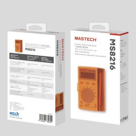 Портативный мультиметр MASTECH MS8216 13-2040 (артикул 15906393) – фото 2