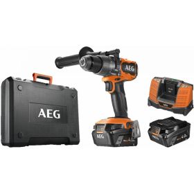 Бесщеточная аккумуляторная ударная дрель-шуруповерт AEG 18В BSB18C3BL-402C 4935478938 (артикул 19308342) – фото 1
